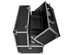 SHANY Essential Pro Makeup Train Case with Shoulder Strap and Locks - JET BLACK