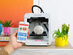 Toybox Alpha One 3D Printer Deluxe Bundle with 8 Printer Food Colors