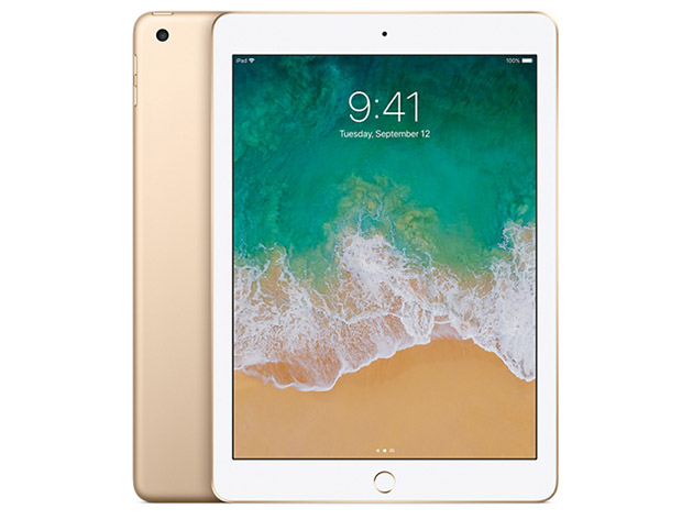 Apple iPad 5th Gen 9.7" (2017) 128GB WiFi Gold (Refurbished)