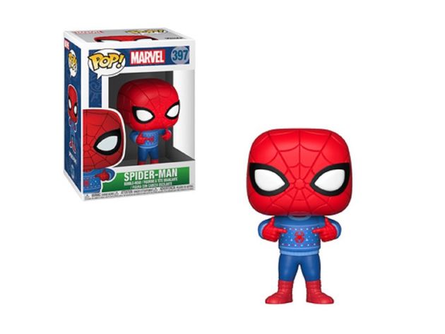 Funko POP- Marvel Holiday -Spiderman - Vinyl Collectible Figure - w Ugly Sweater