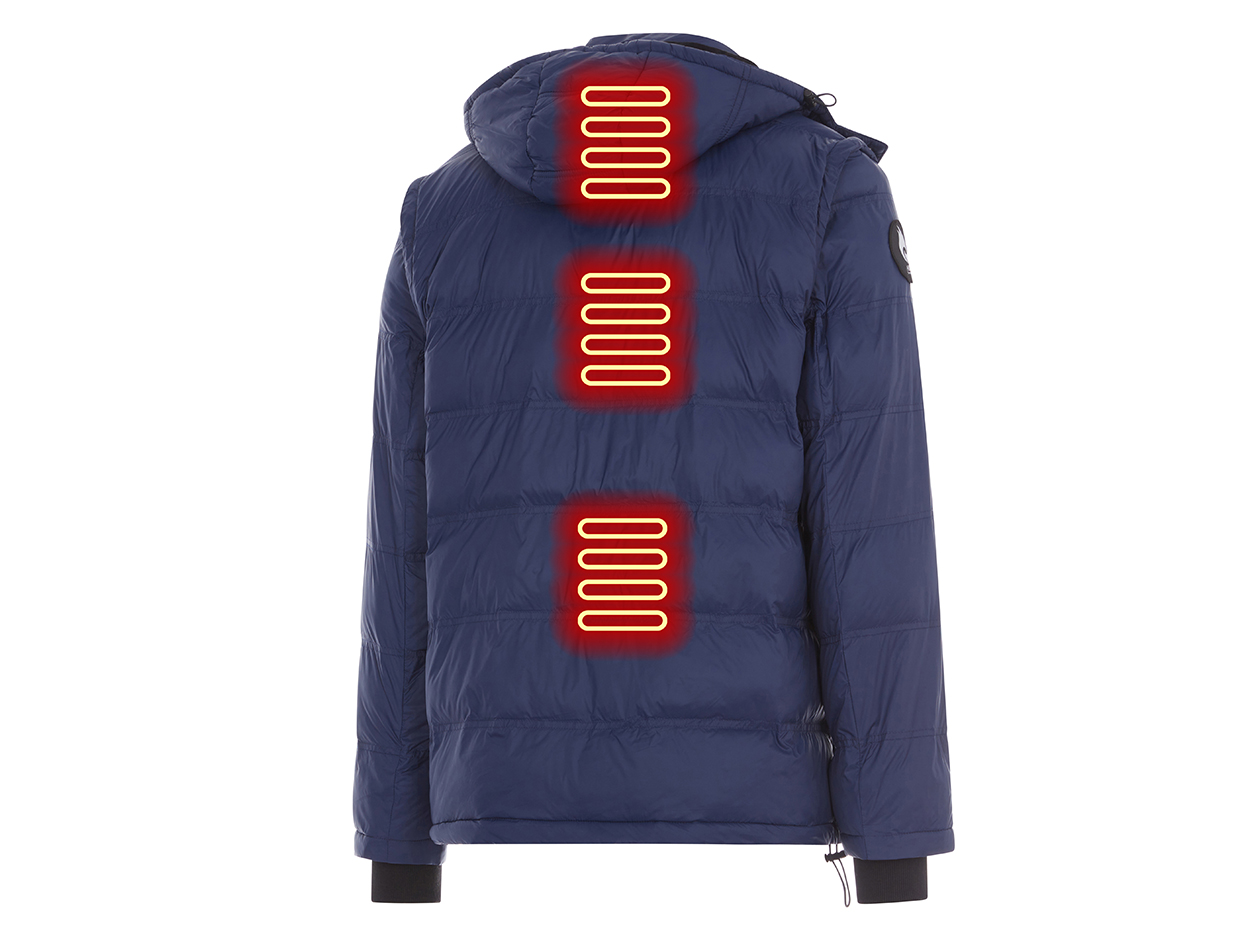 Women's Helios Hybrid Heated Coat (Navy/Large)