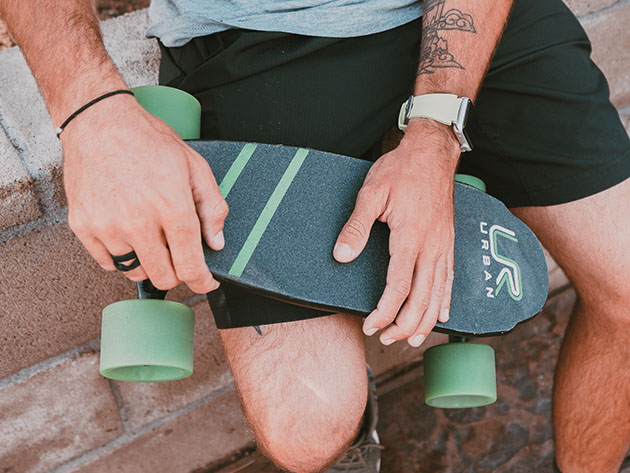 Urban E-Skateboard: Basic Version (Green)