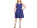 Teeze Me Juniors' Plus Size Sleeveless Fit & Flare Dress Blue Size 20