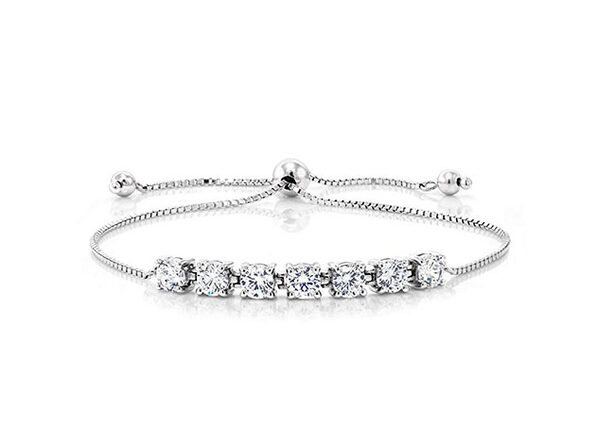 swarovski white gold bracelet