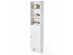 Costway Bathroom Storage Cabinet Tower Bath Cabinet Storage Shelving Display Cabinet - White