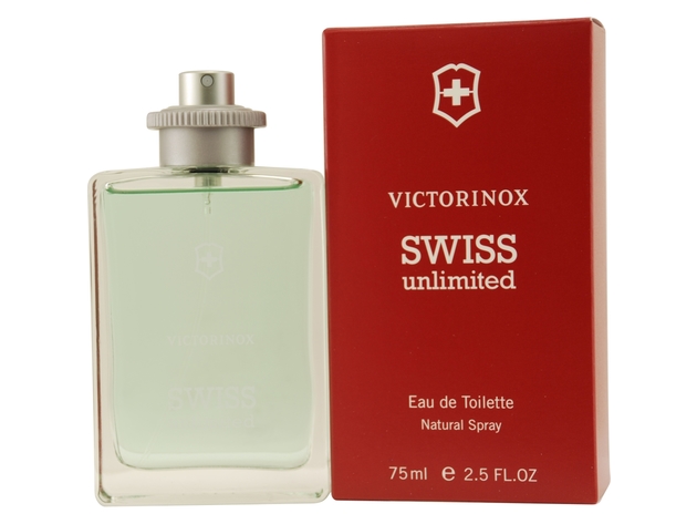 VICTORINOX SWISS UNLIMITED by Victorinox EDT SPRAY 2.5 OZ 100% Authentic