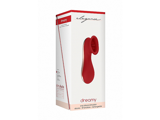 Elegance Dreamy Clit Stimulator - Red