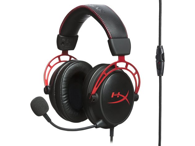 HyperX Cloud Alpha Wired Stereo Gaming Headset (Refurbished)