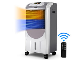 Costway Portable Air Cooler Fan & Heater Humidifier with Washable Filter Remote Control