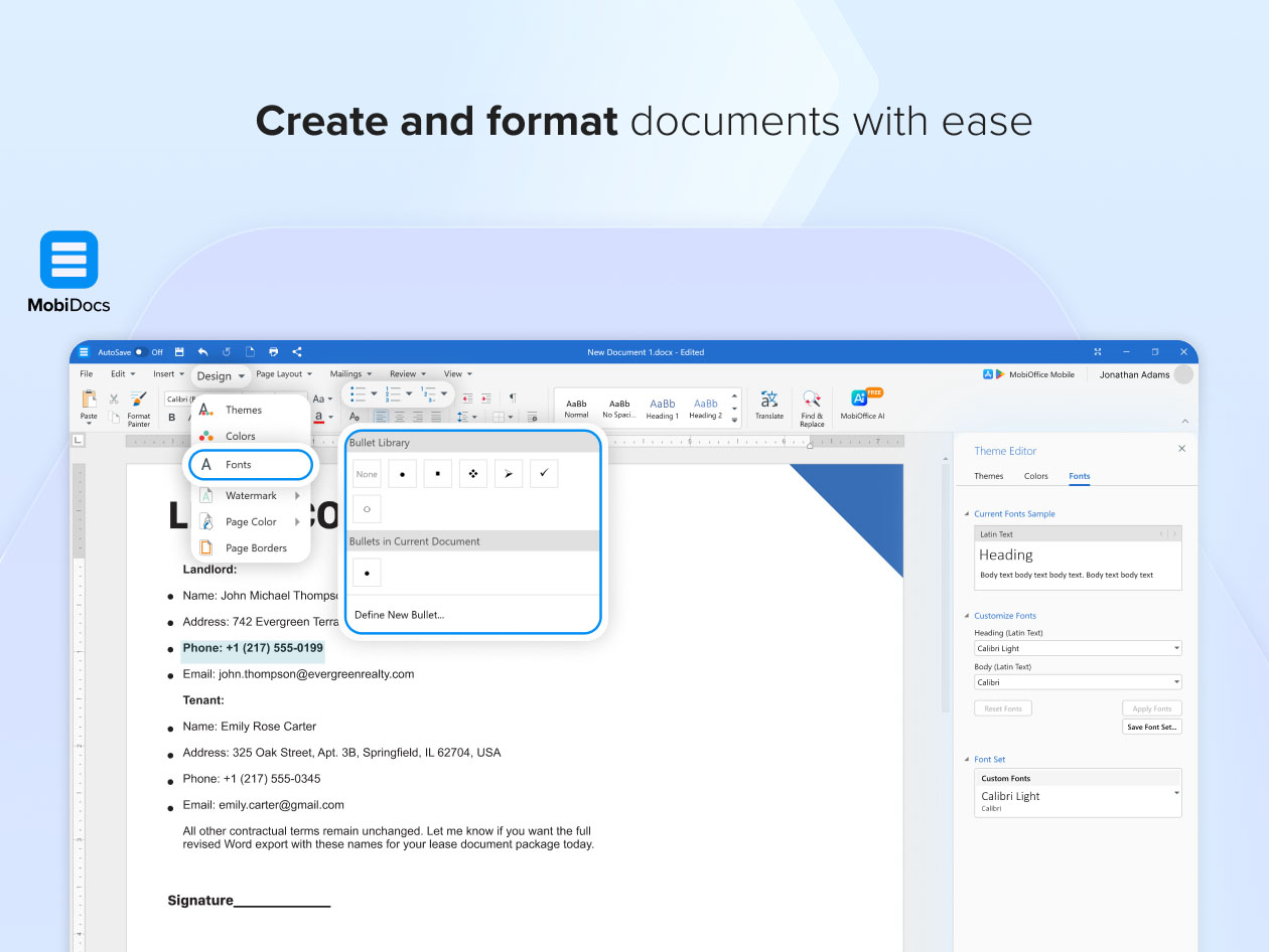 MobiOffice Premium Plan: Lifetime Subscription