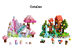GobiDex Magnetic Building Block Set (Unicorn & Hilltop Hamlet)