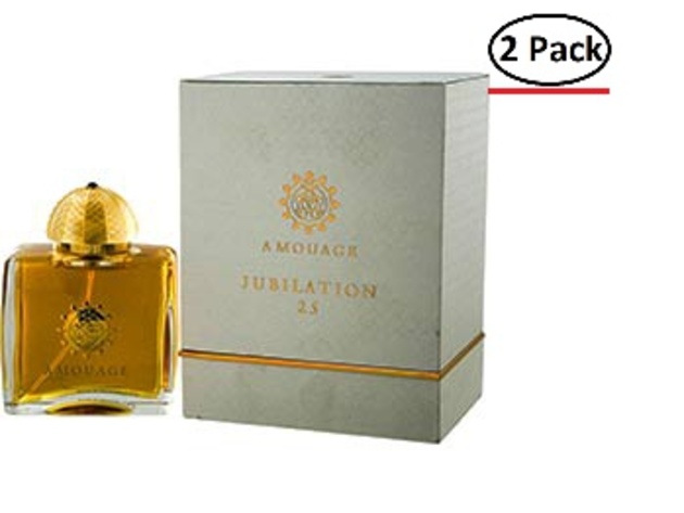 AMOUAGE JUBILATION 25 by Amouage EAU DE PARFUM SPRAY 3.4 OZ for WOMEN ---(Package Of 2)