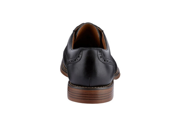 Dockers Mens Thatcher Polished Business Dress Black Wingtip Lace-up Oxford Shoe