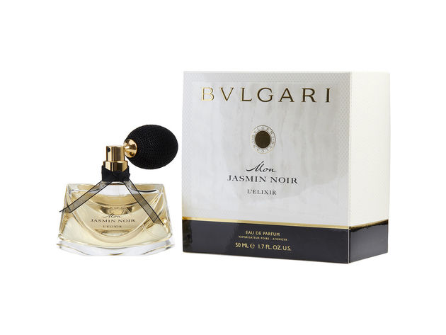 BVLGARI MON JASMIN NOIR L'ELIXIR by Bvlgari EAU DE PARFUM WITH ATOMIZER 1.7 OZ for WOMEN ---(Package Of 5)