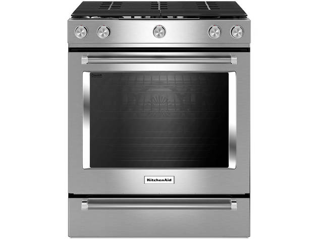 KitchenAid KSGG700ESS 5.8 Cu. Ft. Stainless Convection Gas Range