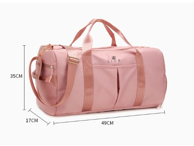 Lior WaterProof Gym Bag Pink