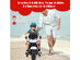 Costway 12V Kids Ride On Motorcycle Electric Motor Bike w/ Training Wheels & Light - White