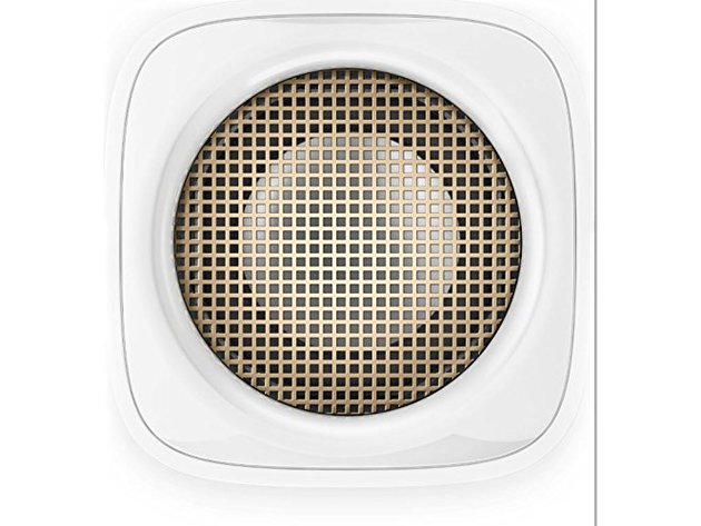 Philips BT100W/37 Built-In Microphone Wireless Mini Compact Portable Bluetooth Speaker, White (New Open Box)