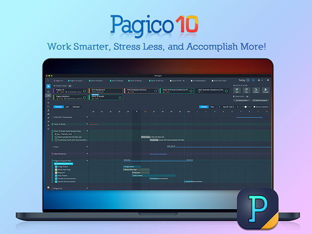 Pagico Task & Data Management Software