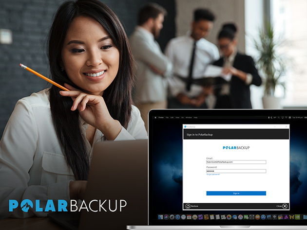 Polar Cloud Backup: Lifetime Subscription (5TB)