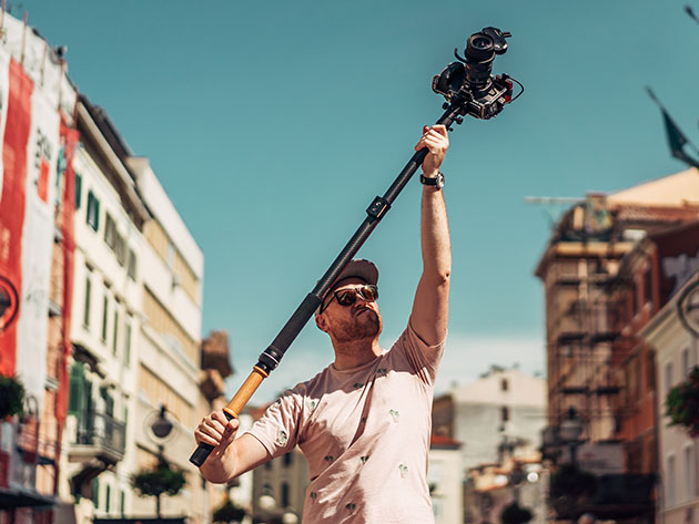 MOZA Slypod 2-in-1 Monopod & Rotation Slider for Camera