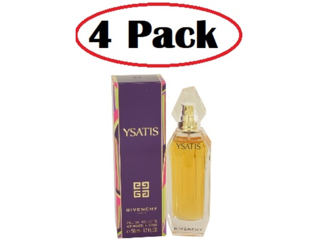 4 Pack of YSATIS by Givenchy Eau De Toilette Spray 1.7 oz
