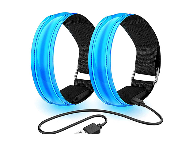 LED Rechargeable Running Bracelet (Blue)
