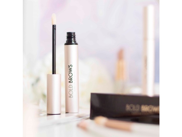 Bold Brows Enhancing Serum for Longer, Thicker, Full and Bolder Looking Eyebrows, Vegan and Cruelty Free, 3.5 mL