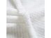 Classic Textured Fleece Blanket White King