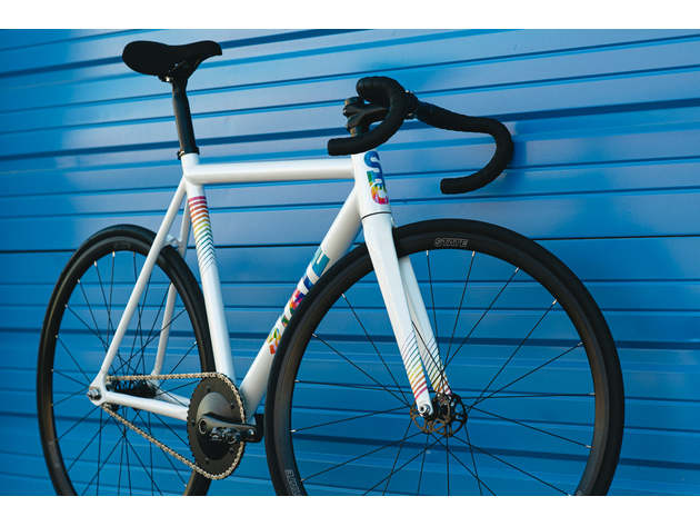 Undefeated Track - Pearl / Tie-Dye Bike