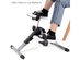 Costway Folding Fitness Pedal Stationary Under Desk Indoor Exercise Bike for Arms Legs Black