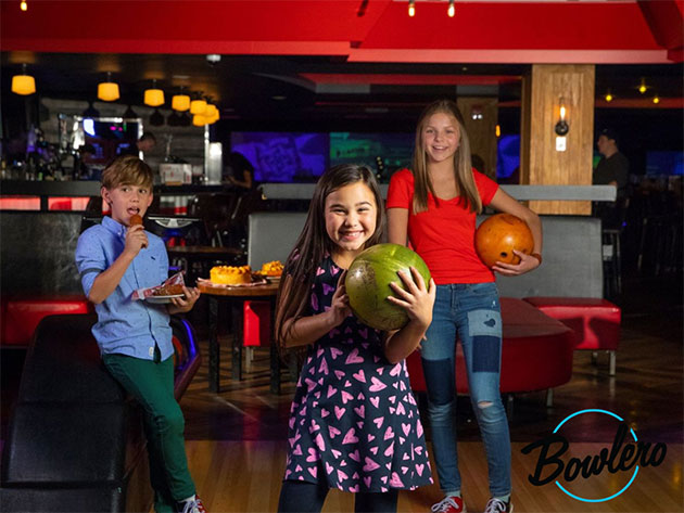 Bowlero/Bowlmor 2-Hour Unlimited Bowling + Shoe Rental (For 6 People/A Locations)