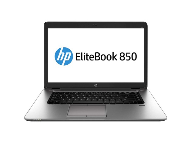 HP EliteBook 850G1 15" Laptop, 1.7GHz Intel i5 Dual Core Gen 4, 4GB RAM, 128GB SSD, Windows 10 Home 64 Bit (Refurbished Grade B)
