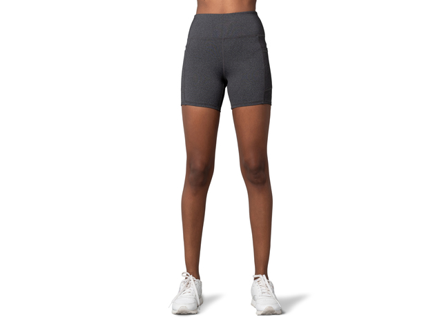 Waist Nylon Shorts with 5-Inch Inseam 