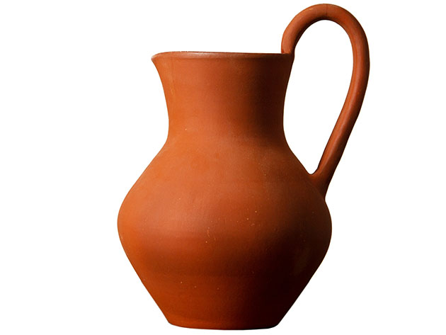 Artisan Red Clay Pitcher