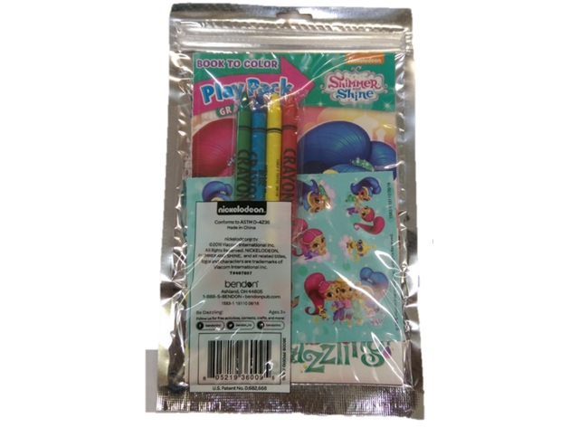 Bendon Nickelodeon Shimmer & Shine Play Pack, Multicolor