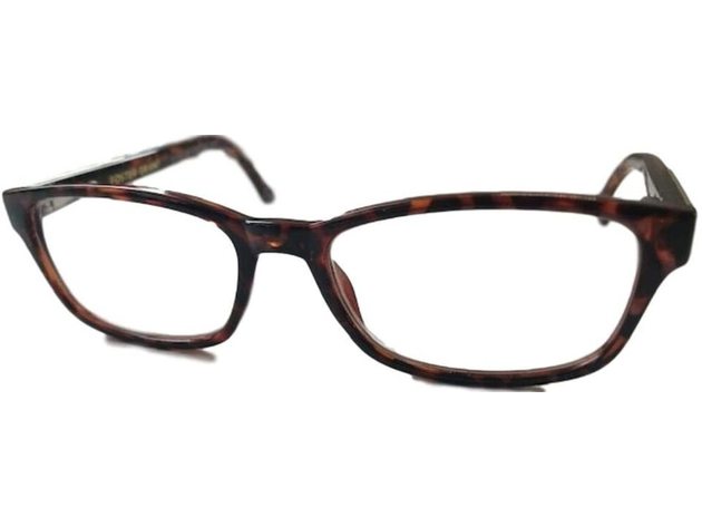 Foster Grant Women Lisa Tortoise Rectangle Frame Stylish and Lightweight Reading Glasses with Soft Case, 1.25