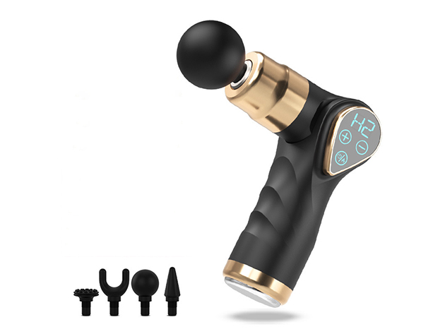 Adjustable Neck Hot Compress Massage Gun