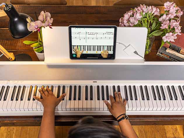 Skoove makes it easy to learn the piano online, in your own time