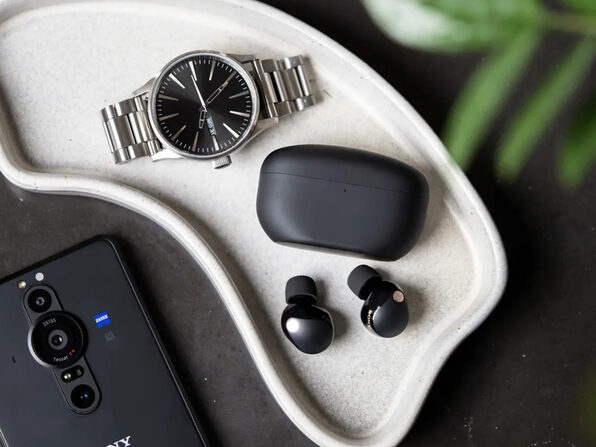 Sony WF1000XM5 True Wireless Noise Cancelling Earbuds - Black