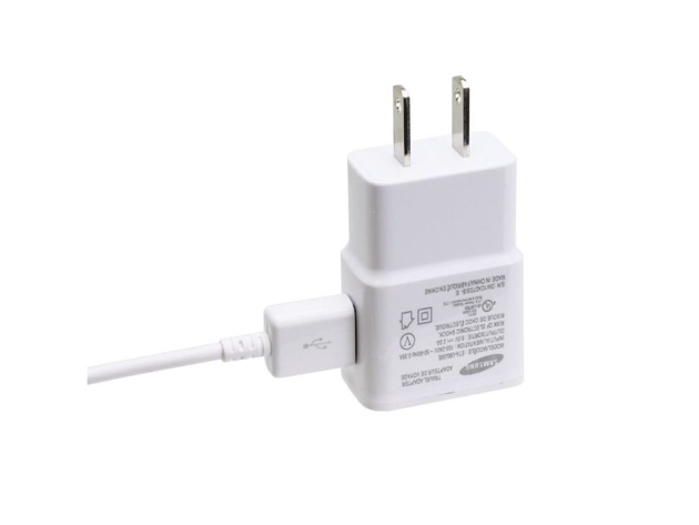 Samsung 2.0A Universal Micro USB Charger w 5ft USB Cable-White