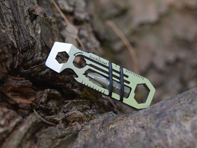 EverRatchet Ratcheting Keychain Multi-Tool
