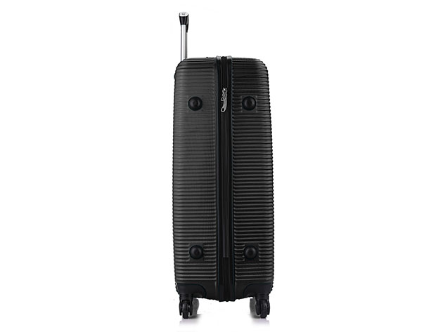 InUSA Royal Lightweight Hardside Spinner Luggage (24"/Black)