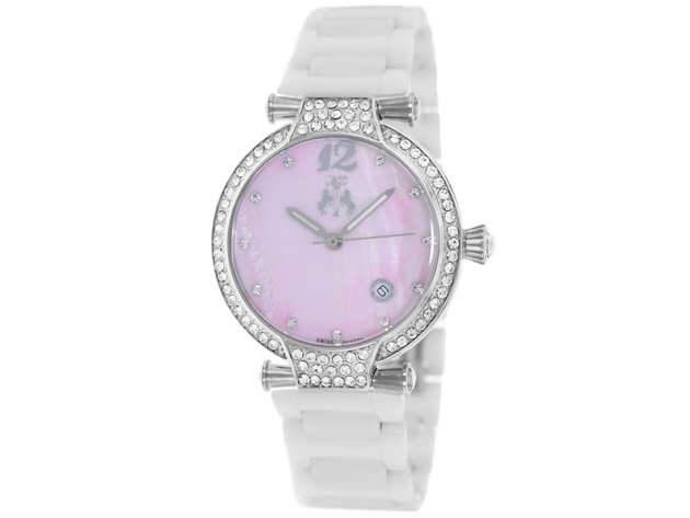 Jivago Women's Bijoux Pink MOP Dial Watch - JV2214