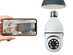 EDENN Security System Light Bulb Camera & Light Splitter Twin Socket Adapter