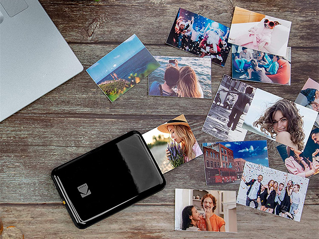 Kodak Step Instant Smartphone Photo Printer (Black)