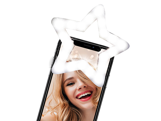 Assorted Selfie LED Ring Lights (3-Pack)