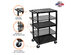 Offex Multipurpose Multi-Height A/V Cart with Three Shelves