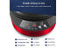 Elite Gourmet EAF5002R Digital Clamshell Air Fryer - Red