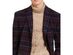 Tommy Hilfiger Men's Modern-Fit Performance Stretch Flex Plaid Addison Overcoat Redoverflw Size 42 T-L39.5